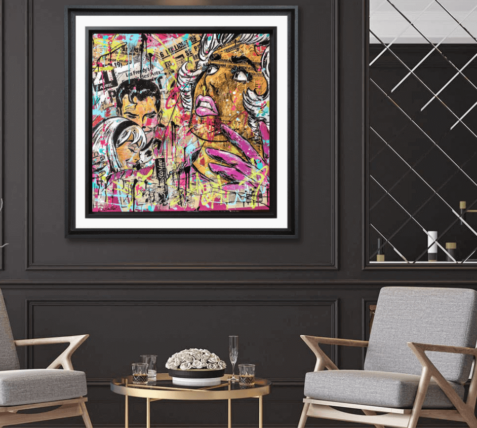 peinture pop art par  Drioton David